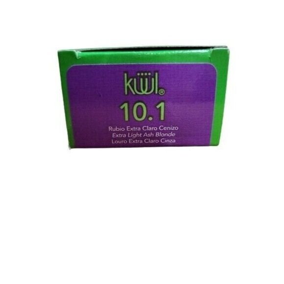 x1 Kuul System Hair Color 10.31 Rubio Extra Claro Cenizo 3.4oz  W/ 20 Vol. 6% - Picture 2 of 4